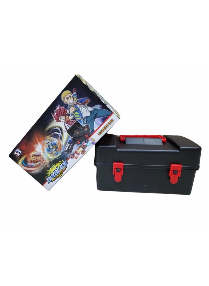 BeyBlade Bee Burst Attack Blader's Box Spinning Tops Toy Multicolour - Image 1